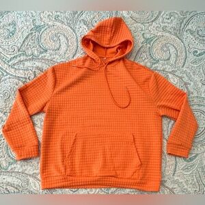 Unbranded Orange Hoodie Women's 1XL